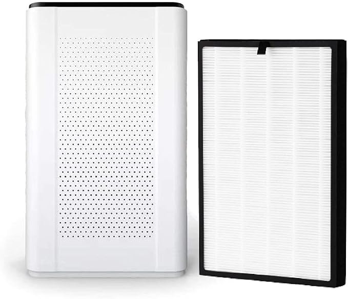Nispira 3-in-1 True HEPA Filter Replacement Compatible with Airthereal Pure Morning APH260 Air Purifier. 2 Packs