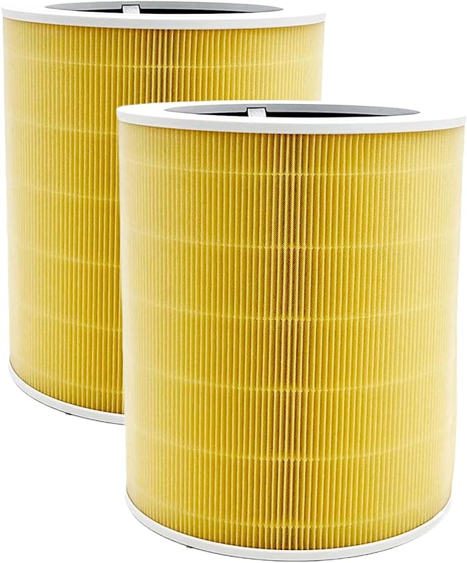 Core 600S Replacement Filters Compatible with LEVOIT Core 600S-RF Air Purifier, 3-in-1 H13&High-Efficiency Activated Carbon Filters, 2PACK