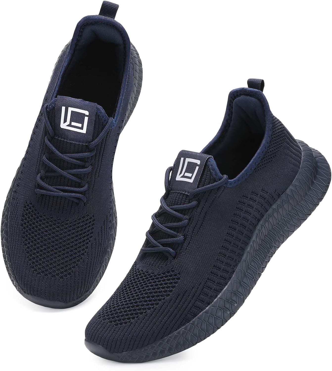 LCGJR Men's Running Shoes Ultra Lightweight Breathable Comfortable Walking Shoes Casual Fashion Sneakers Mesh Workout Shoes