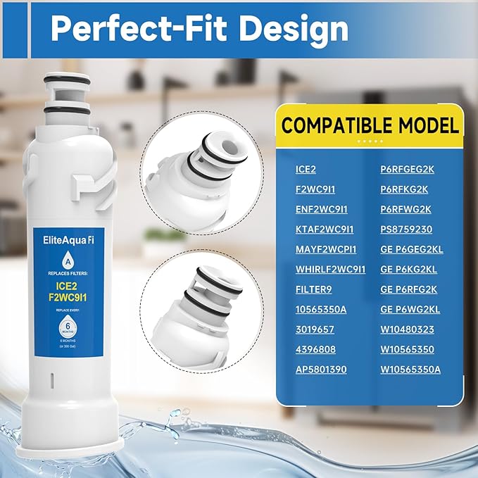 ICE2 F2WC9I1 Ice Filter F2WC911 (2 Pack)