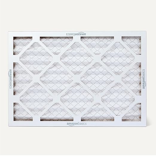 Amazon Basics Merv 5 AC Furnace Air Filter 14x20x1 inches, Pack of 6 (Actual size: 13.75" x 19.75" x 0.75")