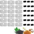 18Pack Cat Water Fountain Replacement Filter for PETLIBRO Dockstream Cat Water Fountain PLWF005/PLWF115/PLWF105, Triple Filtration System Replacement Filter, Cordless Ultra-Quiet Pet Water Fountain