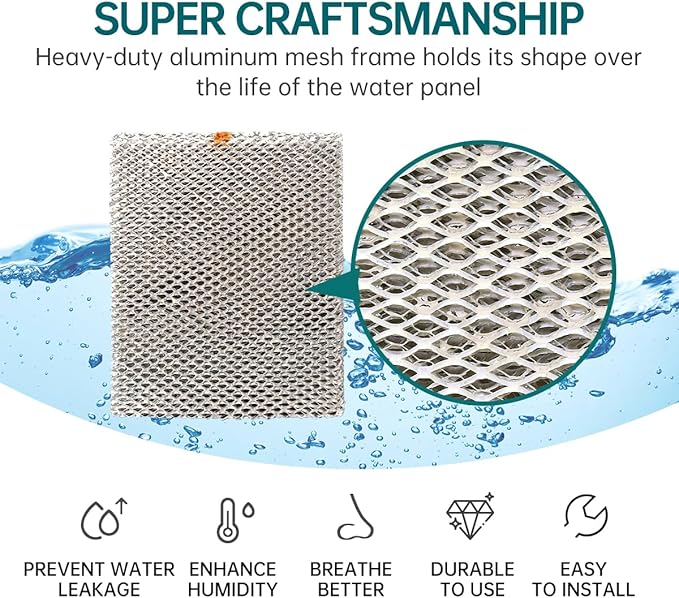 35 GA35 Replacement Humidifier Water Panel Evaporator Compatible with Aprilaire H635EZ1A 4839 Kit Filter or 560, 568, 600, 700, 760, 768 350, 360, 10" x 13" x 1.75" 2-Pack