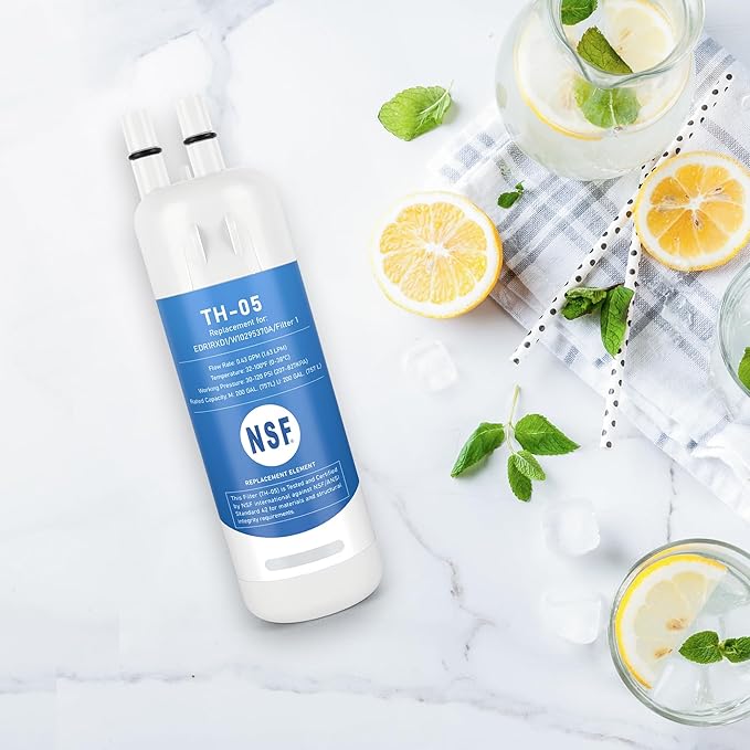 EDR1RXD1 Water Filter Replacement, Compatible with Everydrop Filter 1, Whirlpool WRS315SDHZ, WRS571CIHZ, WRS555SIHZ, WSF26C3EXF, WRS325SDHZ, WRF560SEHZ, WRF560SEHV, WRS555SIHW, 3 Pack