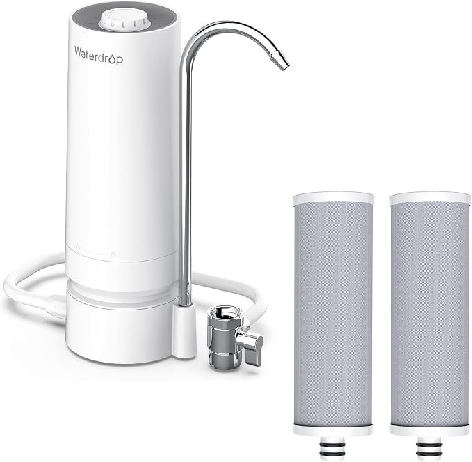 Waterdrop CTF-05 Water Filter for Sink Faucet, Countertop Water Filter System by Waterdrop