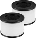 2 Pack TZ-K1 HEPA Replacement Filter Compatible with FreAire KN6391, Compatible with ToLife TZ-K1, Compatible with MK-01 MK-06, MJ012H, 3-in-1 HEPA Filter Replacement for Smoke Pollen, White