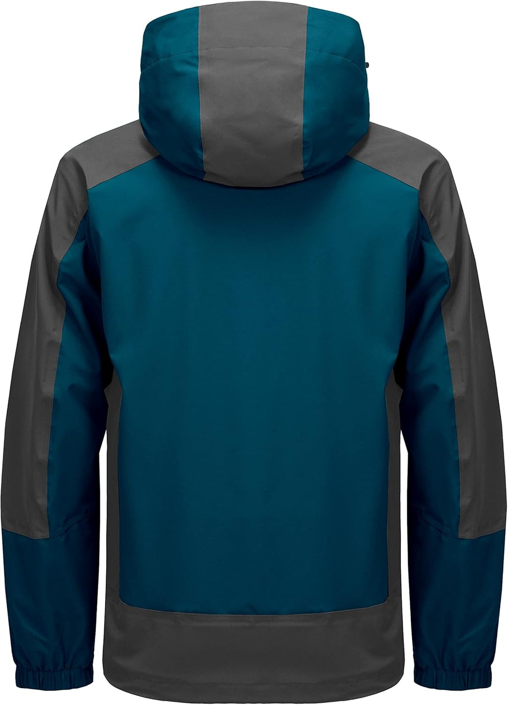 Little Donkey Andy Men's Waterproof Rain Jacket Outdoor Lightweight Hooded Raincoat for Hiking Golf Travel Fishing