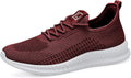 LCGJR Men's Running Shoes Ultra Lightweight Breathable Comfortable Walking Shoes Casual Fashion Sneakers Mesh Workout Shoes
