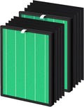 Airmega 150 Filter Replacement, Compatible with Coway Airmega 150 Air Purifier, 2 Green True HEPA and 8 Active Carbon Filter, AP-1019C-FP