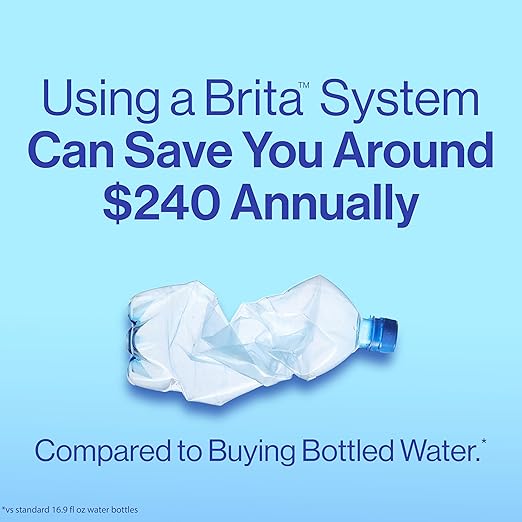 Brita UltraMax Large Water Dispenser with 1 BritaPlus Filter, 27 Cup capacity, Black (Package May Vary)