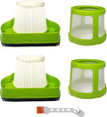2 Pack HEPA Filter Kit Replacement For Bissell Pet Hair Eraser Handheld Vacuum 1782 17823, Compare to Parts # 1608653 1608654