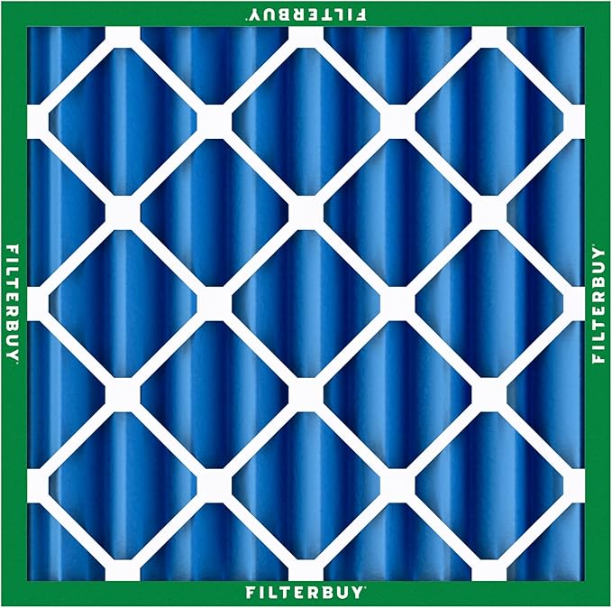 Filterbuy 20x20x4 Air Filter MERV 13 (MPR 1900) Health Defense Replacement (3-Pack), Electrostatic Pleated HVAC AC Furnace Filters, Made in USA (Actual Size: 19.50 x 19.50 x 3.63)