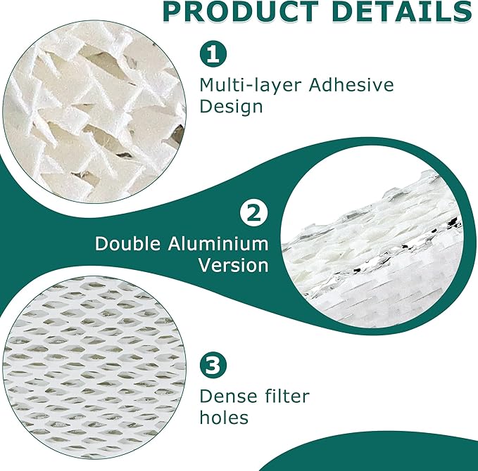 TOMOON 35 Water Panel Replacement for April.aire Humidifier, Compatible with 300 350 360 560 560A 568 600 600A 600M 700 700A 700M 760 760A 768|10" x 13" 3 Pack