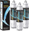 ICEPURE PLUS 46-9490 NSF/ANSI 53 NSF/ANSI 42 Certified Compatible with LG LT800P, ADQ73613401, ADQ73613408, ADQ75795104, LMXS30776S, LSXS26366D, Kenmore 9490 Refrigerator Water Filter, 3PACK