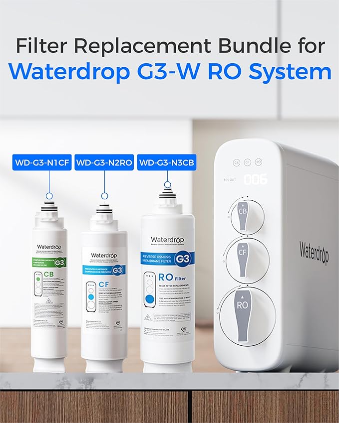 Waterdrop G3-CFCBRO Filter, Replacement - Image 2
