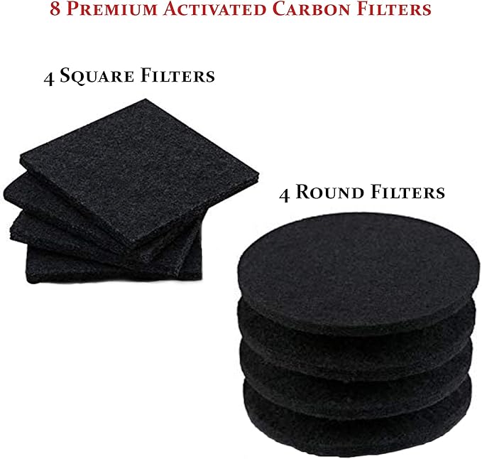 RED FACTOR 8 Pack Extra Thick Charcoal Filters - Image 2