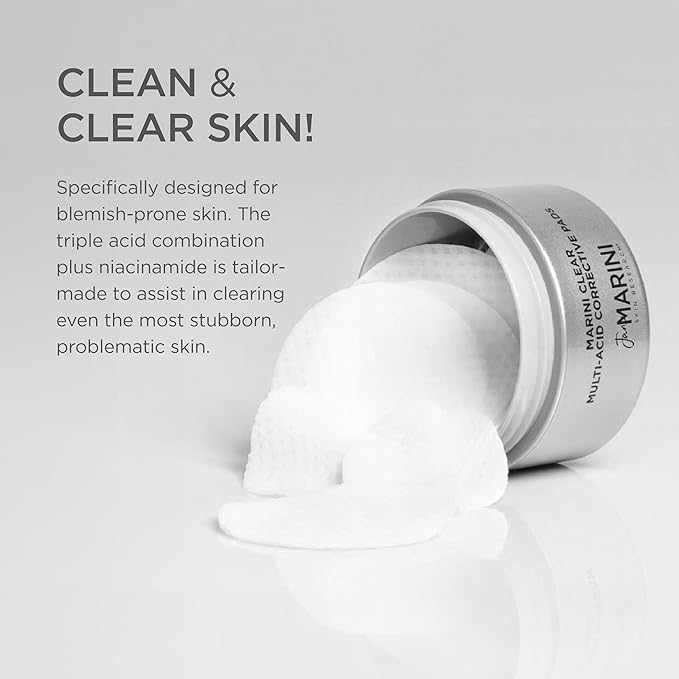 Jan Marini Skin Research Marini Clear - Multi-Acid Corrective Pads - 30 Pads-FlexoryFit