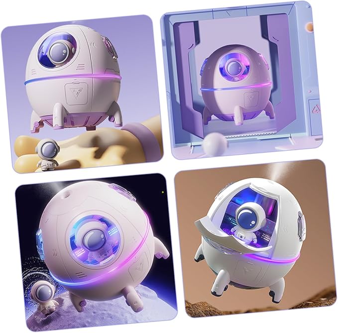 Humidifier Astronaut Night Light Car Humidifier Diffuser Personal for Bedroom Scent Diffuser