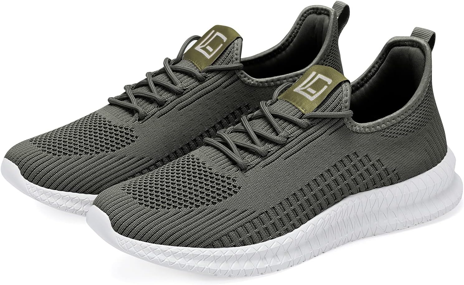 LCGJR Men's Running Shoes Ultra Lightweight Breathable Comfortable Walking Shoes Casual Fashion Sneakers Mesh Workout Shoes