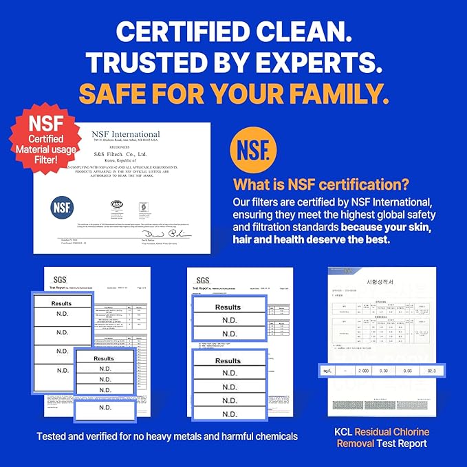 Premium Filter Showerhead Designed With Korea's Luxury Beauty Philosophy - Carbon Composite Filter | Single 1 month Set (Hose, Mount, Teflon Tape, Wrench) (JNE300N-SET-SNG)