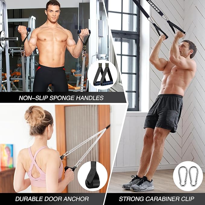 Resistance Bands Set, Pull Up Assistance Bands Pull Up Bands Exercise Bands for Men Women, Workout Bands for Working Out, Muscle Strength Training, Body Stretching-FlexoryFit