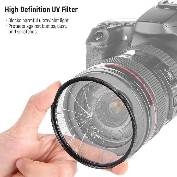 NEEWER 82mm UV/CPL/ND Lens Filter Kit - Image 4