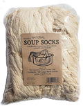 Regency Wraps Soup Socks, 24-inch 100 Pack, 100% Cotton Mesh Bags; for Clear Broths, Delicious Soups with No Straining; Fits Whole Chicken, Stew Meat, or Veggies