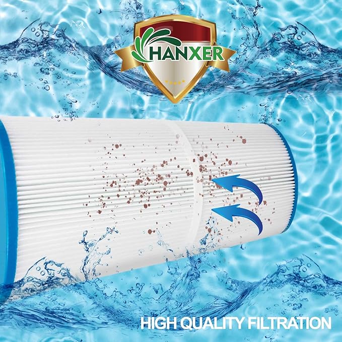 Swimming Pool Filter Replaces for C-8410, Filbur FC-0821, Jandy CS100, R0462200, PJANCS100, Ultral-B2, Porpoise PP-B6, 81007, 100 Sq.Ft Premium Filter Cartridge, 2 Pack