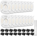 32 Pcs Cat Fountain Replacement Filter, Compatible with Veken 95oz/2.8L Automatic Pet Fountains