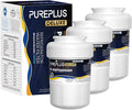 PUREPLUS NSF/ANSI 401, 53, 42 & NSF P473 Certified Replacement for HDX FMG-1, PL-100, WFC1201, PC75009, RWF1060, RWF0600A, 469991 Refrigerator Cartridge,3Pack