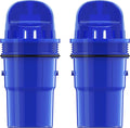 2 Packs Pitcher Water Filter Replacement for All PUR®, PUR® Plus Pitcher and Dispenser Filtration Systems, CRF950Z, PPF951K, PPF900Z, NSF Certified, AQUA CREST