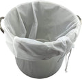 LERORO® 2-Pcs Reusable Nut Milk Bag, Almond Milk, Cold Brew Coffee Tea Filter,Food Strainer,Mesh Nylon Cheesecloth,Reusable Drawstring Straining Brew in a Bag(Large,10 X 12 Inches)