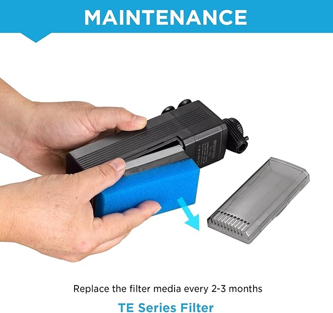 Replacement Cartridge for Aquarium UV Filter TU-900 with Aquarium Filter Foam, Active Carbon and Ceramic Ring(TU900-S)