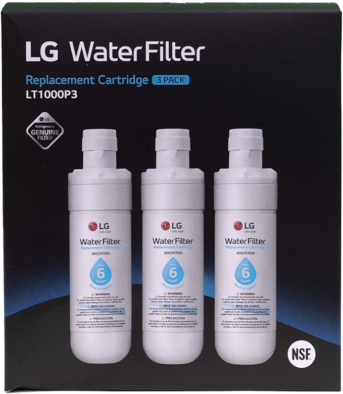 LG LT1000P3 6-Month / 200 Gallon Refrigerator Replacement Water Filter - Image 3