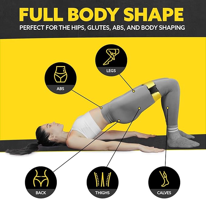Fabric Resistance Bands for Working Out - Booty Bands for Women and Men - Exercise Bands Resistance Bands Set - Workout Bands Resistance Bands for Legs - Fitness Bands-FlexoryFit