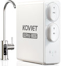 U1 Pro Reverse Osmosis System, 800GPD Tankless Reverse Osmosis Water Filter, 10-Stage Under Sink RO Water Filtration System, NSF/ANSI 42&58 Certified with Smart LED Faucet, 3:1 Pure to Drain