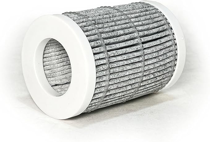 Nispira 2-in-1 HEPA Activated Carbon Replacement Filters For Munchkin Protable Air Purifier For Car, 2 Pack