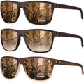 KALIYADI Polarized Sunglasses for Men, Lightweight Sun Glasses with UV Protection for Driving Fishing Golf