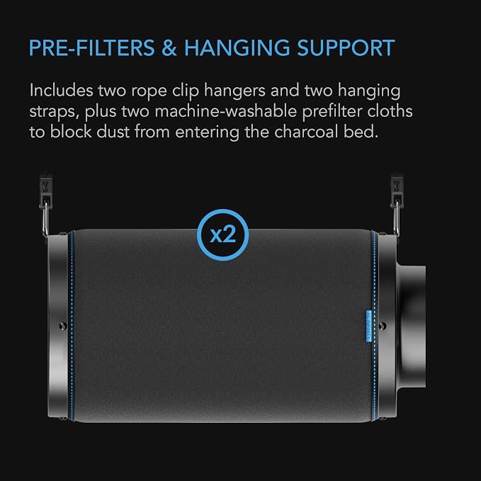 AC Infinity Air Carbon Filter 4" - Image 6