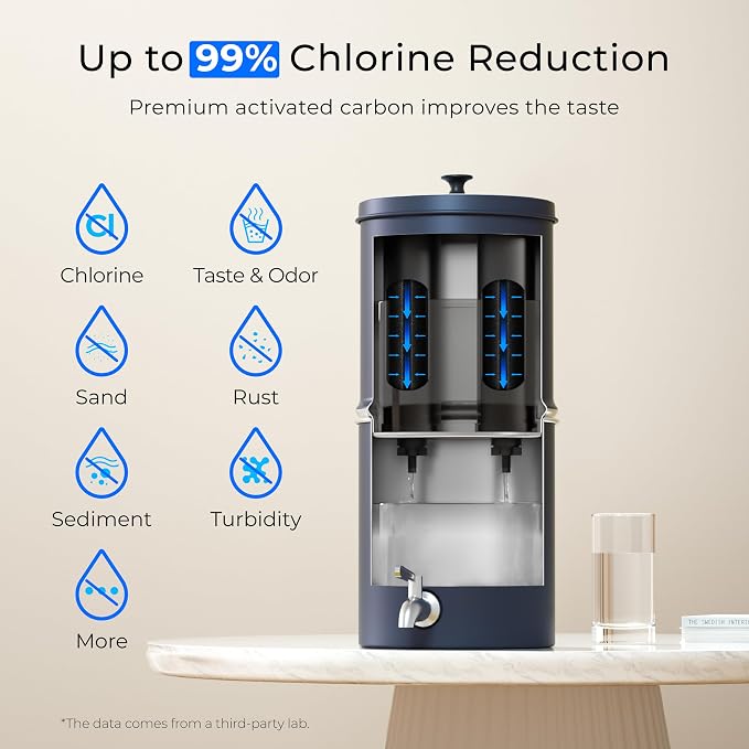 Waterdrop TK-AP Gravity Water Filter System, NSF/ANSI 42&372 Standard, - Image 3