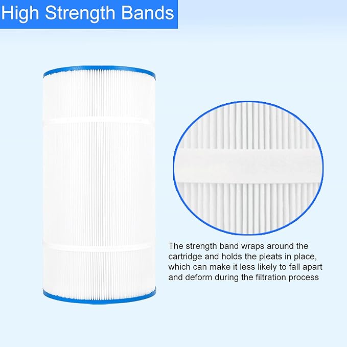 Swimming Pool Filter Replaces for C-8311, Filbur FC-1285, CCX1000RE(CC 1000E), XStream CC1000RE, PXST100, PLFPXST100, 81005, 100 Sq.Ft Filter Cartridge, 1 Pack