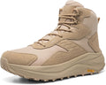 NORTIV 8 Men's Wide Toe Box Hiking Boots Low Drop Waterproof Outdoor Trekking Camping Shoes for Plantar Fasciitis Bunion Katahdin