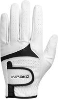 Golf Glove for Men Women, Soft Premium Cabretta Leather Golf Glove, Breathable Mesh, Non-Slip Palm Lift Grip