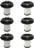 Replacement Filter Compatible with Bissell CleanView XR 200W and CleanView XR Pet 300w Cordless Stick Vacuum Cleaner 3789,3789U,3789X,3797,3797V,3797W, 6 Pack