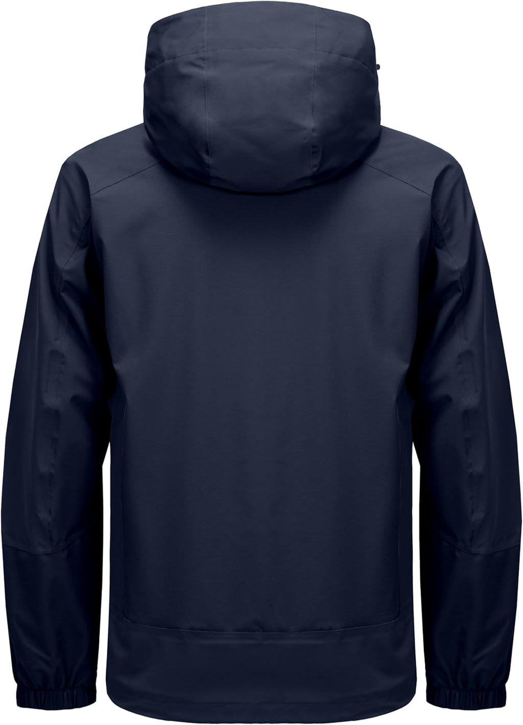 Little Donkey Andy Men's Waterproof Rain Jacket Outdoor Lightweight Hooded Raincoat for Hiking Golf Travel Fishing
