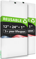 REair 12x24x1 Air filter Pro Kit, Washable and Reusable Air Filter 12x24x1 by Reair