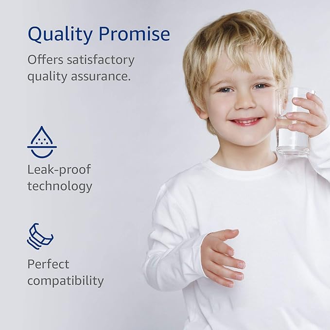 AQUA CREST FQSLF, FQSVF 𝐍𝐒𝐅/𝐀𝐍𝐒𝐈 𝟒𝟎𝟏 𝐂𝐞𝐫𝐭𝐢𝐟𝐢𝐞𝐝, 𝐑𝐞𝐝𝐮𝐜𝐞𝐬 𝐏𝐅𝐀𝐒, 𝐏𝐅𝐎𝐀/𝐏𝐅𝐎𝐒, Replacement for GE FQSLF, FQSVF, FQSVN, FQROPF, GXSV65R (2 Pack)