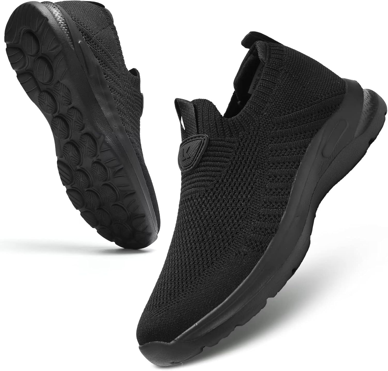 Mens Walking Shoes Lightweight Breathe Mesh Running Shoes Slip On Fashion Tennis Sneakers Comfort Gym Workout Zapatos de Hombre
