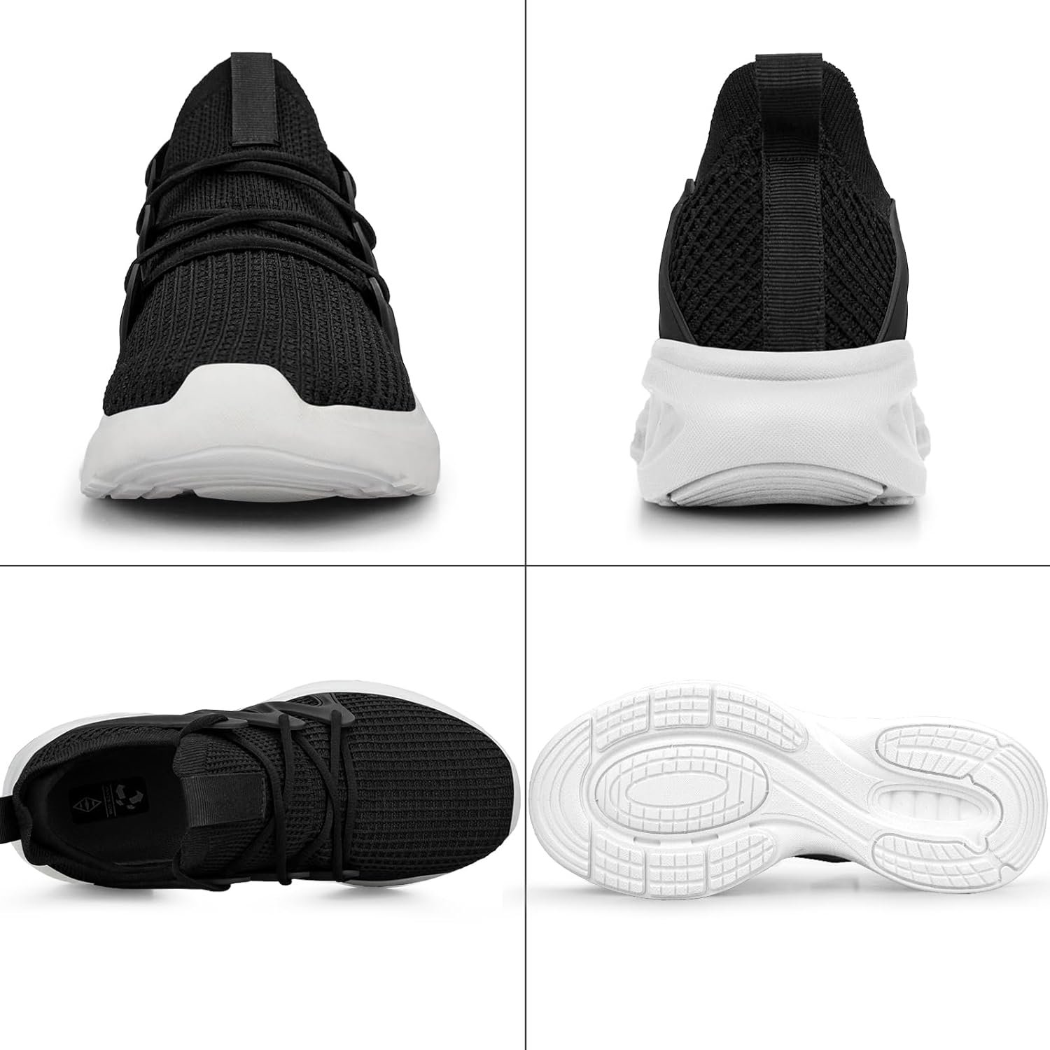 Pujcs Men's Slip on Walking Shoes Lightweight Breathable Non Slip Running Shoes Athletic Gym Tennis Shoes Sneakers for Men