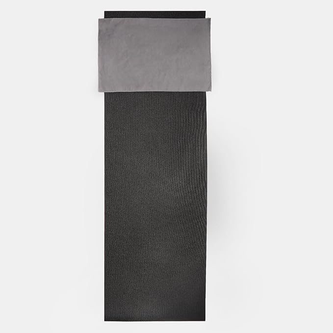 Eunzel 2 Pack Hot Yoga Microfiber Hand Towel Super Absorbent Sweat Towel for Hot Yoga, Pilates and Workout 16" x 26.5", Dark Grey-FlexoryFit